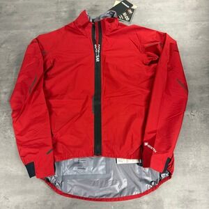 Gorewear Spinshift GTX Jacket Womens M Red GORE-TEX Cycling Running Rain Coat